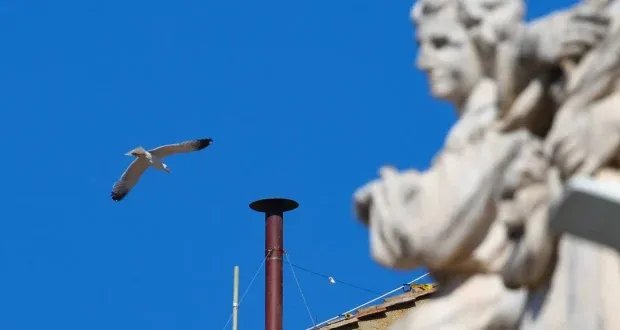 الفاتيكان يستعد لانتخاب البابا الجديد: تركيب مدخنة الدخان إيذانًا بالاختيار