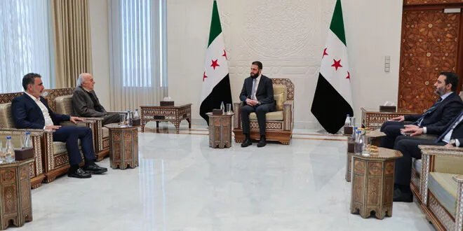 الرئيس الشرع يستقبل وليد جنبلاط في دمشق: تفاصيل اللقاء