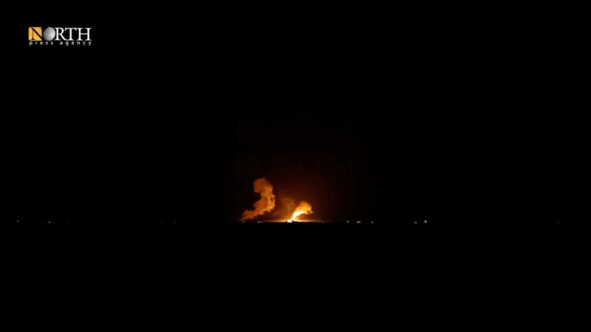 تصعيد خطير: إسرائيل تشن سلسلة غارات جوية على مواقع عسكرية في سوريا