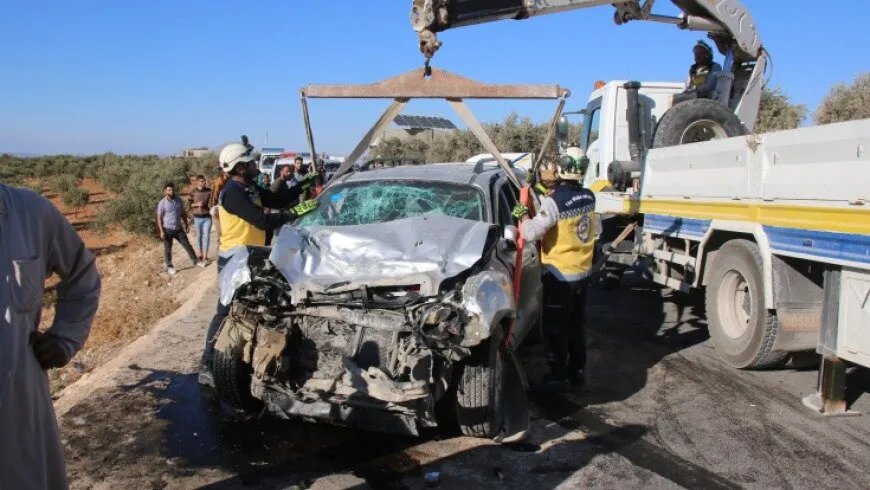 مأساة على الطرق: وفاة شاب وإصابة 5 في حوادث سير متفرقة بسوريا