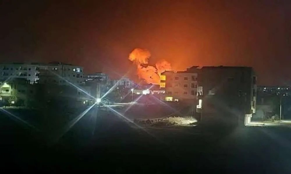 تصعيد خطير: غارات إسرائيلية مكثفة تهز سوريا وتثير ردود فعل دولية