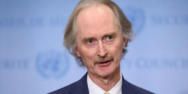 بيدرسون يدين بشدة الغارات الإسرائيلية المتكررة ويطالب باحترام سيادة سوريا