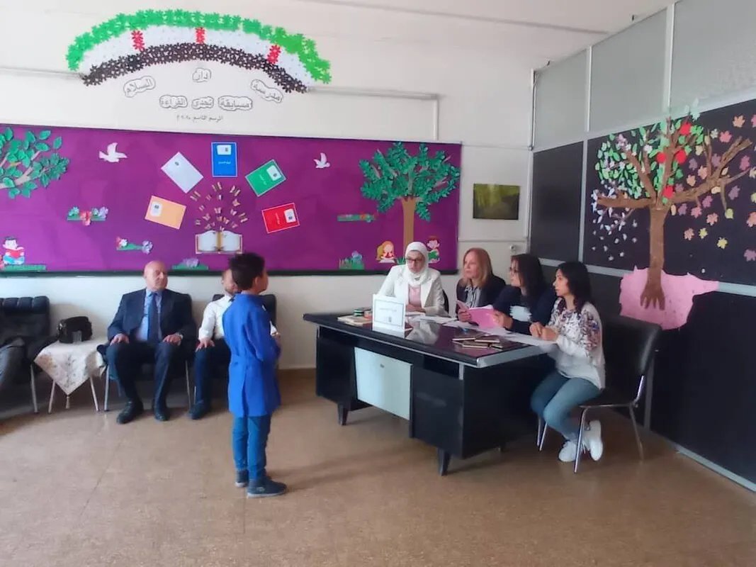 نصف مليون طالب سوري يتنافسون في تحدي القراءة العربي