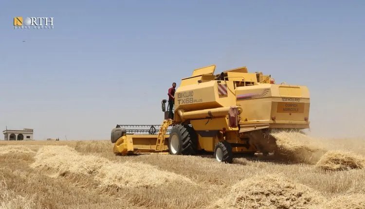 الإدارة الذاتية تشكل خلية طوارئ لحماية المحاصيل الزراعية في شمال وشرق سوريا