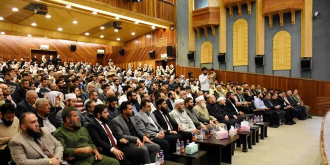 أوقاف حمص تحتفي بـ 200 فائز في مسابقات رمضان وتطلق حملة "وقل اعملوا"