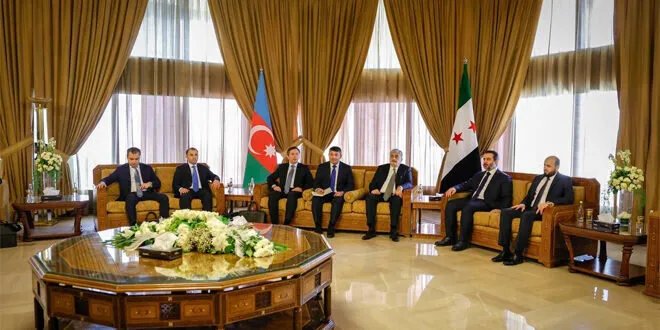 سوريا وأذربيجان تعززان العلاقات الثنائية: مباحثات بين وزيري الخارجية ونائب رئيس الوزراء