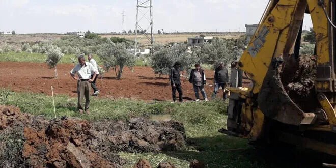 درعا: إزالة التعديات عن محطة ضخ الهرير لضمان ري آلاف الهكتارات