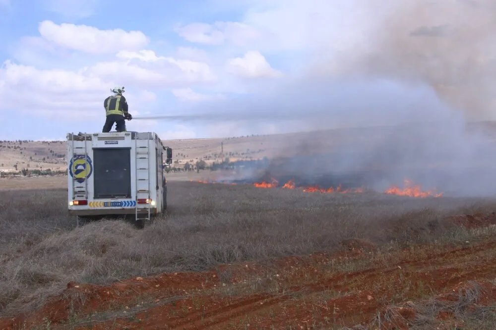 حلب تحترق: 3 حرائق تندلع في المدينة وريفها والدفاع المدني يتدخل
