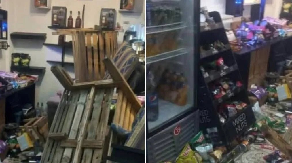 هجوم مسلح يستهدف محلًا لبيع المشروبات الروحية ويهدد المسيحيين في ريف حمص