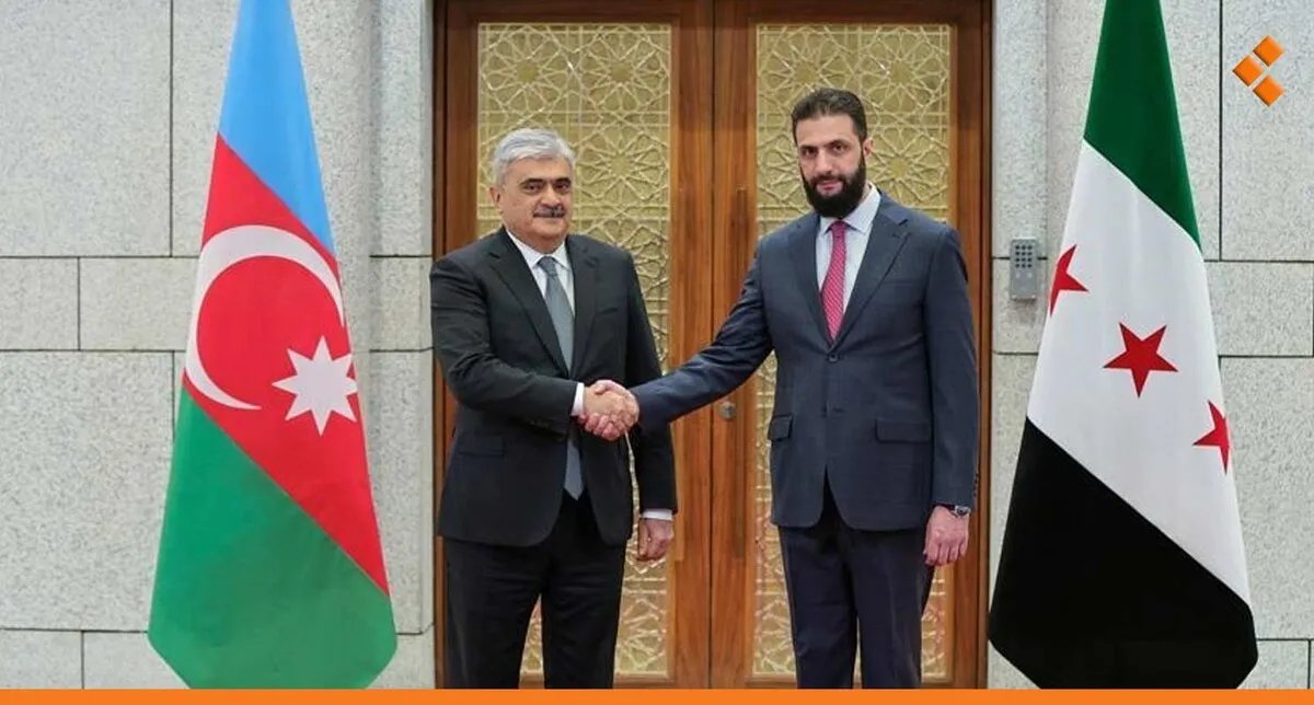 وسط تصاعد التوتر التركي الإسرائيلي: الشرع يستقبل وفداً أذربيجانياً في دمشق