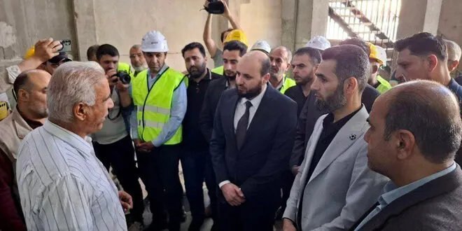 وزير الطاقة يعيد تأهيل محطة عربين: دفعة قوية للكهرباء في ريف دمشق