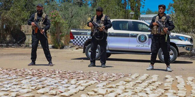 درعا: إحباط تهريب ضخم لأكثر من 800 ألف حبة مخدرة