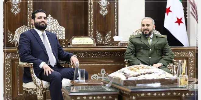 وزيرا الدفاع والداخلية السوريان يبحثان تعزيز الأمن ومكافحة تهريب السلاح