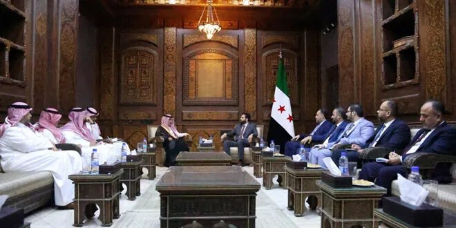 وزير الداخلية السوري يبحث مع السفير السعودي تعزيز التعاون والقضايا المشتركة