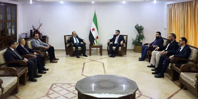 وزيرا التعليم العالي والتنمية الإدارية في سوريا يبحثان تطوير الهياكل ورفع كفاءة الكوادر