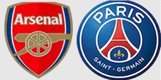 قمة الإثارة: آرسنال يواجه باريس سان جيرمان في معركة حاسمة بنصف نهائي دوري الأبطال