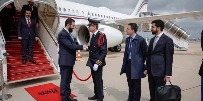 الرئيس السوري أحمد الشرع يبدأ أول زيارة رسمية له إلى أوروبا من باريس