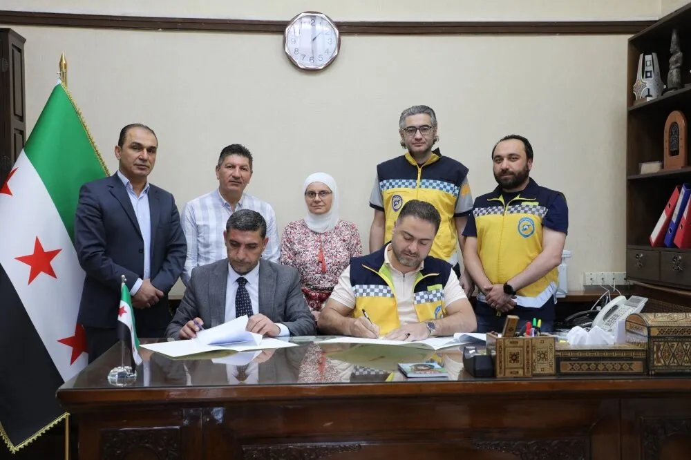 الخوذ البيضاء ومديرية الآثار تتحدان لحماية كنوز سوريا التاريخية: اتفاقية تعاون جديدة