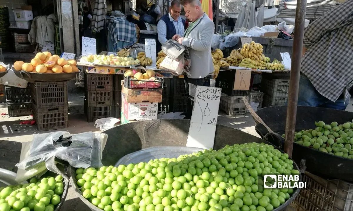 لماذا تشتعل أسعار الفواكه الموسمية في دمشق؟ تقلبات الدولار وتكاليف الإنتاج ترفع التكلفة