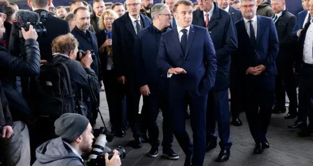 زيارة تاريخية: قادة فرنسا وبريطانيا وألمانيا وبولندا في كييف لدعم أوكرانيا