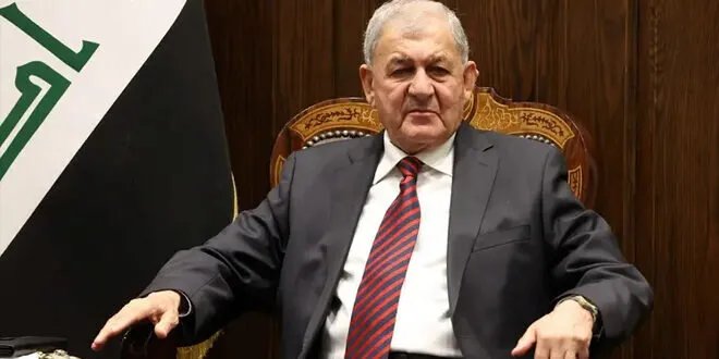 الرئيس العراقي يؤكد: العراق يرفض التدخل الخارجي في سوريا ومستوى مشاركتها بالقمة العربية يحدده قادتها