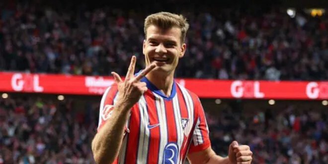 ألكسندر سورلوث يحطم الأرقام القياسية بتسجيل أسرع هاتريك في تاريخ الدوري الإسباني