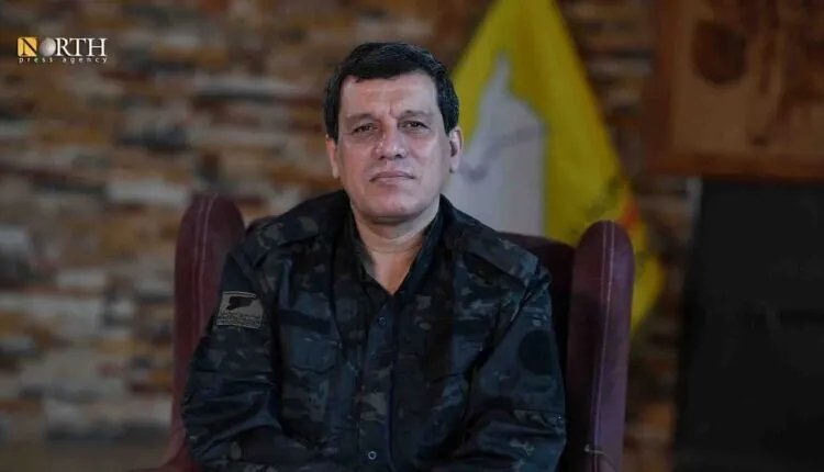 مظلوم عبدي يشكر ترامب على قرار تعليق العقوبات الأمريكية على سوريا