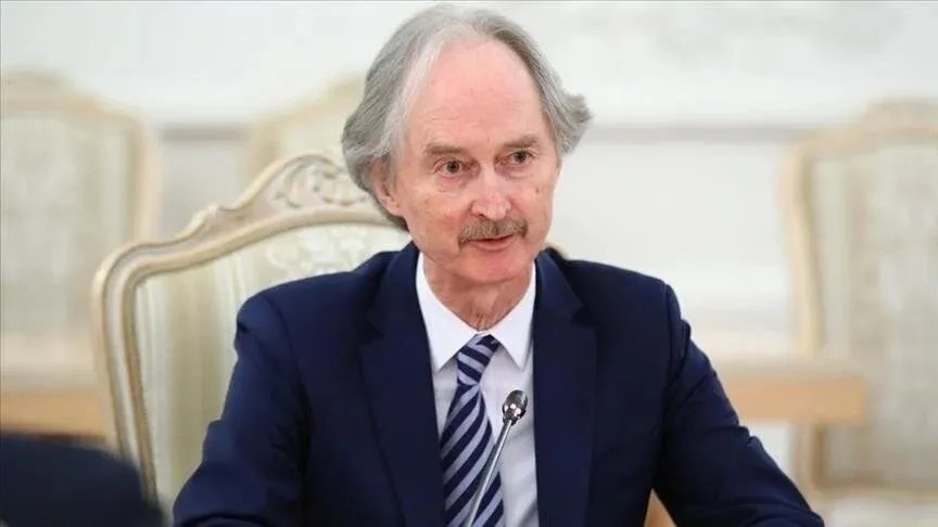 بيدرسون يثمن تصريحات ترامب حول رفع العقوبات عن سوريا ويدعو لتخفيف فوري