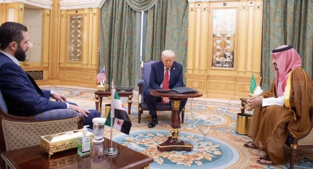 قمة الرياض التاريخية: الشرع وترامب يبحثان مستقبل سوريا بحضور أردوغان وبدعم سعودي