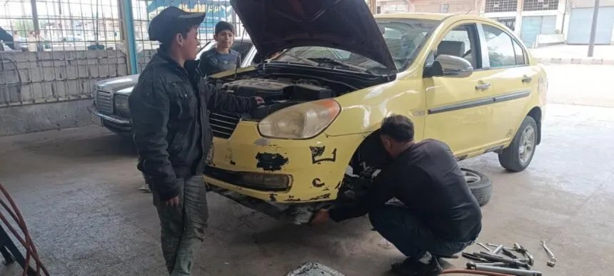 ورش دمشق: أعطال السيارات المستوردة تستحوذ على 70% من أعمال الصيانة