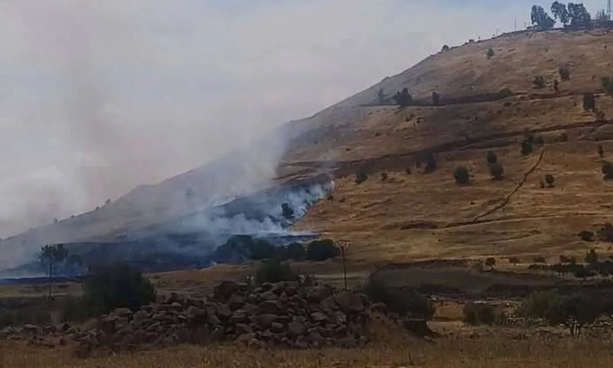 تصعيد في القنيطرة: إسرائيل تحرق أراضي زراعية وتعمق وجودها العسكري