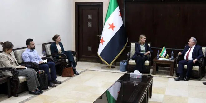 وزير المالية السوري يبحث مع القائمة بأعمال النرويجية سبل تعزيز التعاون المالي المشترك