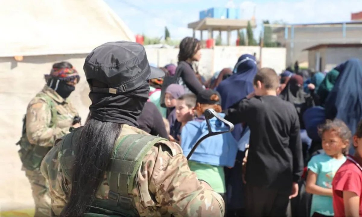 حملة أمنية واسعة في مخيم الروج بالحسكة لملاحقة خلايا داعش