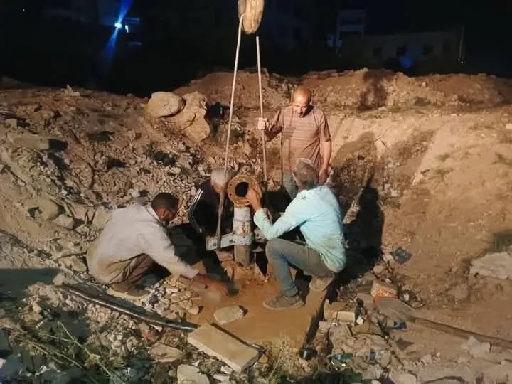 حماة: إعادة تشغيل آبار المياه لدعم الأحياء السكنية وتحسين إمدادات مياه الشرب