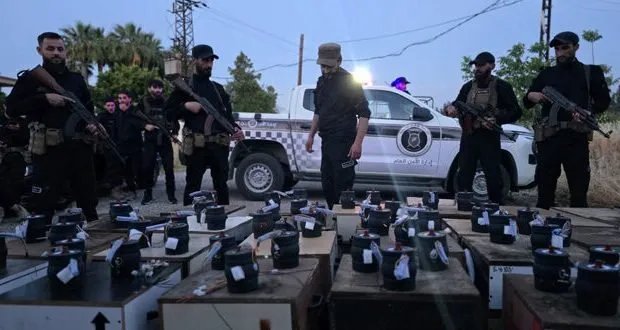 اللاذقية: ضبط مستودع ضخم للعبوات الناسفة في ريف القرداحة قبل استخدامها في عمليات إرهابية