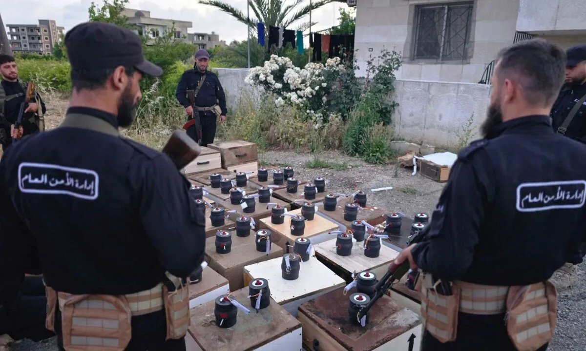 اللاذقية: ضبط مستودع ضخم للعبوات الناسفة المعدة للتفجير في ريف القرداحة