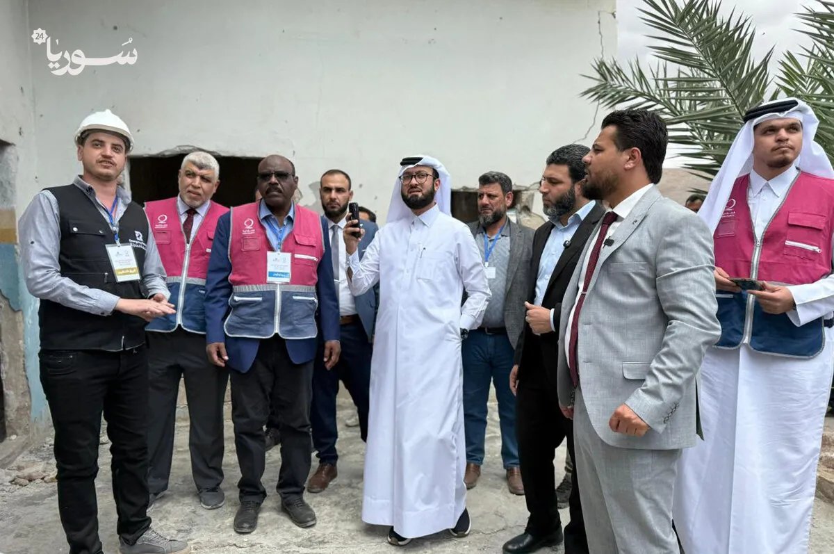 قطر الخيرية تطلق مشروعًا ضخمًا لإعادة إعمار 1500 منزل في ريف حماة