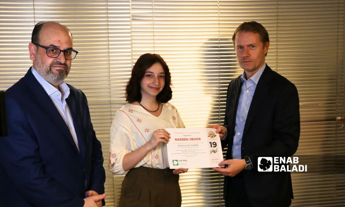 عنب بلدي تُخرّج دفعة جديدة من متدربي برنامج "مارس 19" في دمشق بدعم فرنسي