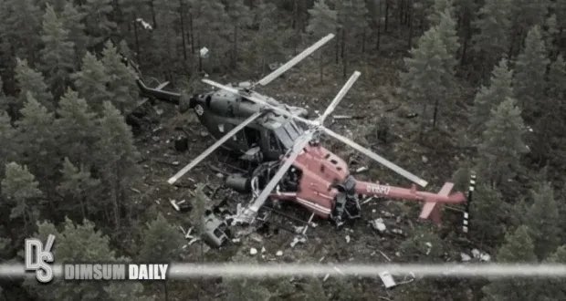 مأساة في فنلندا: مصرع 5 أشخاص في حادث تصادم مروحيتين