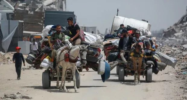 السفارة الأمريكية تنفي بشدة خططًا مزعومة لنقل فلسطينيين من غزة إلى ليبيا