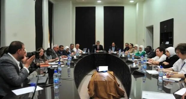 وزارة الصحة تناقش آلية تنفيذ مشروع صندوق الجائحة بالتعاون مع منظمات دولية