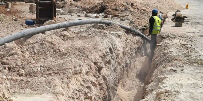 حماة: مشاريع ضخمة لتحسين إمدادات المياه وتطوير البنية التحتية