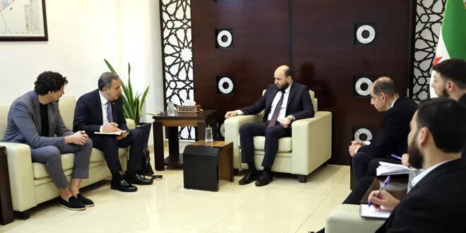 وزير الطاقة السوري يستعرض فرص الاستثمار في الغاز مع شركة أمريكية