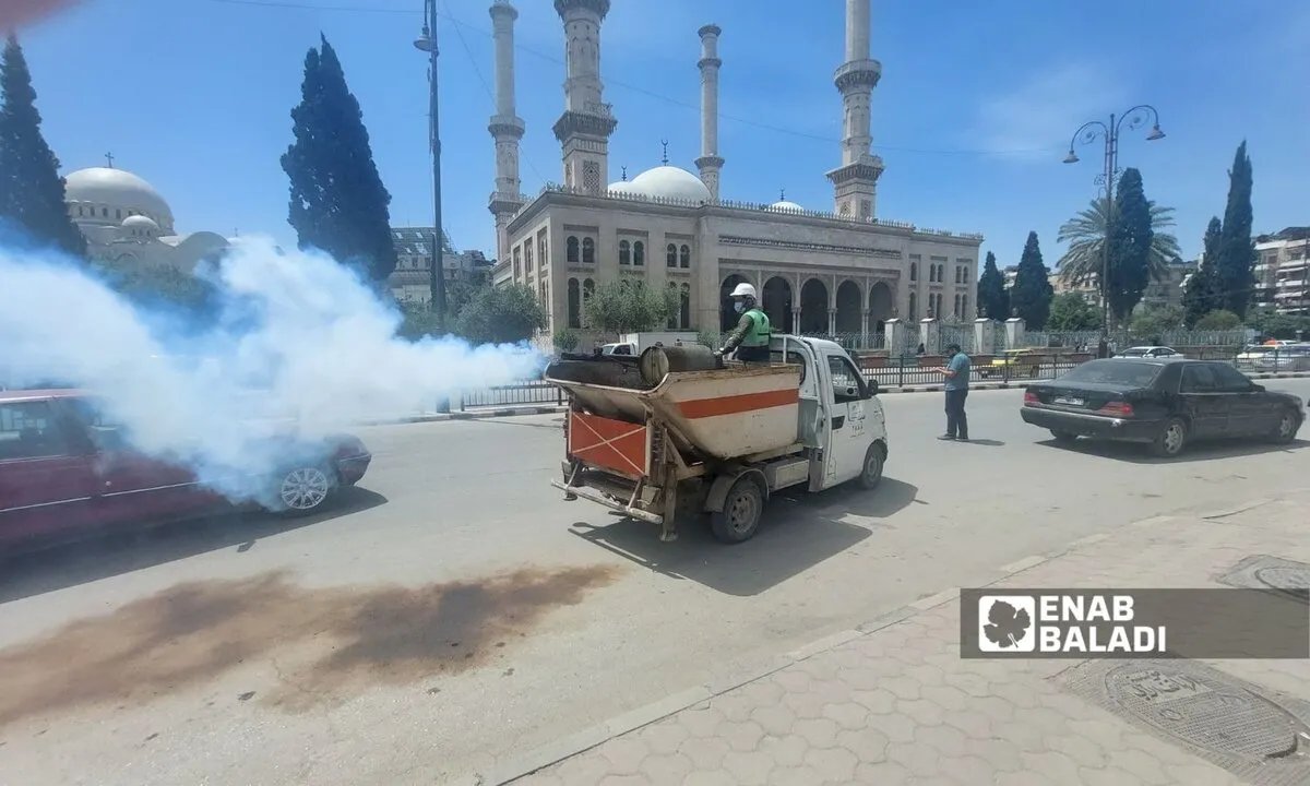 حلب تتصدى لـ"اللشمانيا": حملة مكثفة لرش المبيدات في الأحياء المتضررة