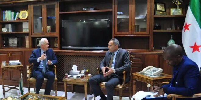 وزير الزراعة يبحث مع جهات دولية دعم القطاع الزراعي السوري المتضرر من الحرب والجفاف