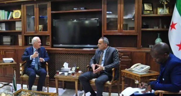 وزير الزراعة يبحث مع التنمية البريطانية والفاو دعم القطاع الزراعي السوري المتضرر