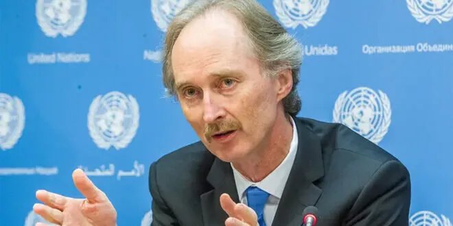 بيدرسون يثني على قرار الاتحاد الأوروبي رفع العقوبات الاقتصادية عن قطاعات حيوية في سوريا