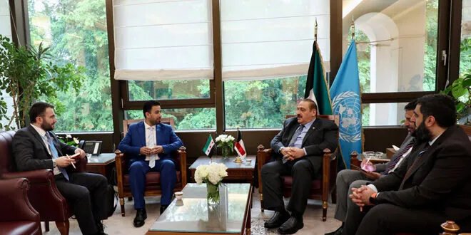 وزيرا الصحة السوري والكويتي يبحثان في جنيف تعزيز التعاون الصحي ودعم سوريا
