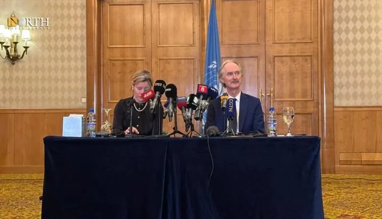 بيدرسون يرى في اتفاق دمشق وقسد فرصة لحل أزمة شمال شرق سوريا ويدعو لوقف الاعتداءات الإسرائيلية