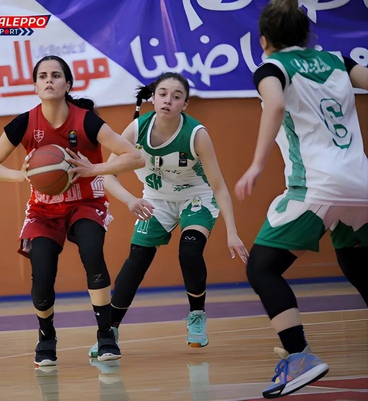 الأهلي الحلبي يواصل التألق والجلاء يحقق فوزاً كبيراً في دوري السلة للسيدات